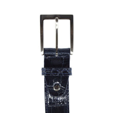 Load image into Gallery viewer, 70-100-NVY ALLIGATOR Belt, Navy
