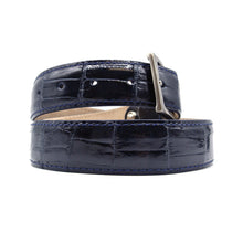Load image into Gallery viewer, 70-100-NVY ALLIGATOR Belt, Navy
