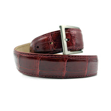 Load image into Gallery viewer, 70-100-RED ALLIGATOR Belt, Red
