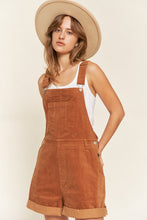 Load image into Gallery viewer, Corduroy Adjustable Shoulder Straps Overall PLUS
