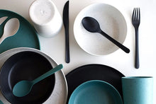 Load image into Gallery viewer, Mainstays 28-Piece Eco-Friendly Recycled Plastic Dinnerware Set
