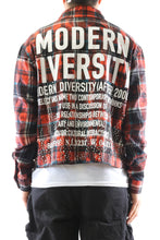 Load image into Gallery viewer, VERIN Heavy Flannel Crop Top Button Down Shirt
