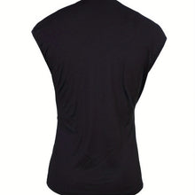 Load image into Gallery viewer, Women's Sleeveless Collar With Unique Design shirt Top
