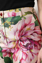 Load image into Gallery viewer, Dolce &amp; Gabbana Multicolor Floral High Waist Straight Pants
