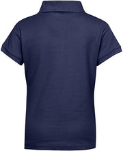 Load image into Gallery viewer, Girls Short Sleeve Pique Polo Shirt
