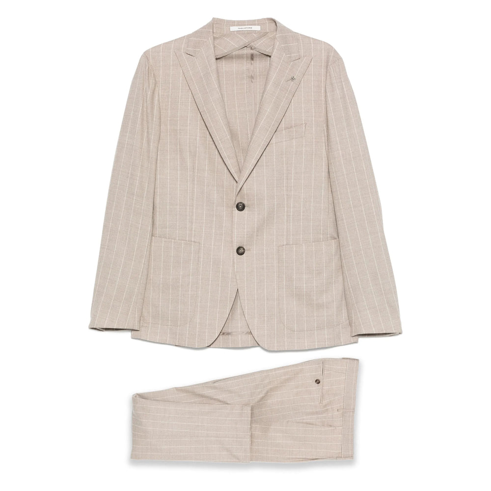 Tagliatore Neutrals Suits - Single Breasted Suits Men