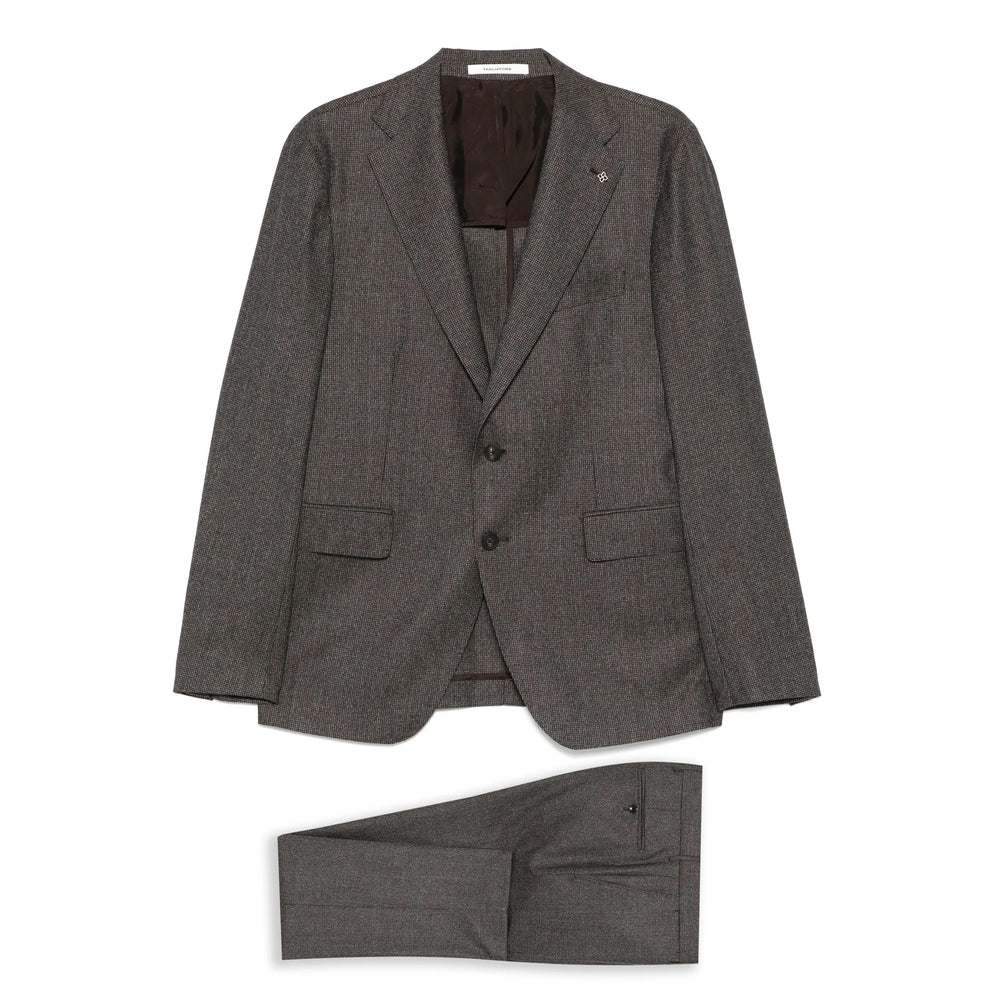 Tagliatore Grey Suits - Single Breasted Suits Men