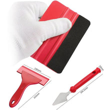 Load image into Gallery viewer, 7/13pcs Car Vinyl Film Wrapping Tools Car Sticker Film Scraper Kit Auto Felt Squeegee Scraper Set Knife Decal Plaste Accessories
