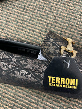 Load image into Gallery viewer, Terroni Italian Design Gold Saints Print Design Men's Slip-on Dress/Driver Shoes 8.5-13
