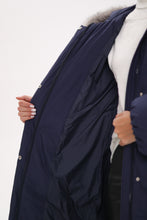 Load image into Gallery viewer, Genuine Silver Fox Down Fill Coat
