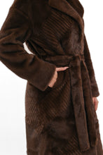 Load image into Gallery viewer, Faux Mink Effect Fur Coat
