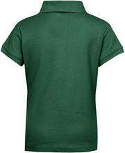 Load image into Gallery viewer, Girls Short Sleeve Pique Polo Shirt
