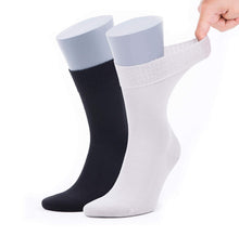 Load image into Gallery viewer, Men’s Bamboo Diabetic Socks 2-Pack - Ultra Thin

