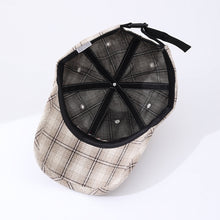 Load image into Gallery viewer, Women's Striped Checkered Embroidered Baseball Cap – 4 Colors
