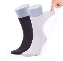 Load image into Gallery viewer, Men’s Bamboo Diabetic Socks 2-Pack - Ultra Thin

