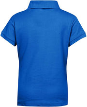 Load image into Gallery viewer, Girls Short Sleeve Pique Polo Shirt
