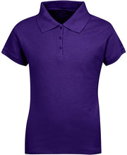 Load image into Gallery viewer, Girls Short Sleeve Pique Polo Shirt

