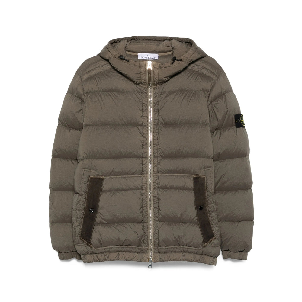 Stone Island Green Jackets - Padded & Down Jackets Men
