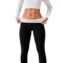 Load image into Gallery viewer, Fleece-Lined Thick Cashmere Winter Leggings
