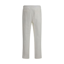 Load image into Gallery viewer, Brunello Cucinelli White Cotton Joggers (Workout Pants)
