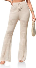 Load image into Gallery viewer, 🌴 Boho Crochet Knit Beach Cover-Up Pants
