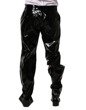 Load image into Gallery viewer, Dolce &amp; Gabbana Black Nylon Straight Men Pants
