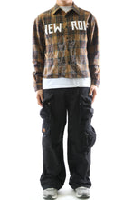 Load image into Gallery viewer, KLEEPSTONE Heavy Flannel Crop Top Button Down Shirt
