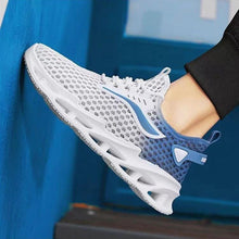 Load image into Gallery viewer, Men's Lace-up Sneakers Mesh Sports Shoes Fashion Hollow-sole Low Top Running Shoes
