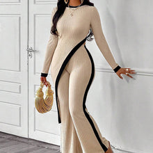 Load image into Gallery viewer, Women’s Asymmetrical Top and Pants Set
