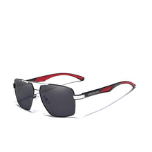 Load image into Gallery viewer, Luxury High Quality Modern  Aluminum Men's Sunglasses Polarized Lens Brand Design Temples Sun glasses  Mirror Glasses Oculos de sol With UV400 Protection
