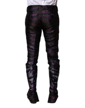 Load image into Gallery viewer, Dolce &amp; Gabbana Multicolor Polyester Patterned Pants

