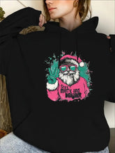 Load image into Gallery viewer, Women’s Christmas Santa Claus Hoodie
