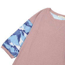Load image into Gallery viewer, Camouflage Panel Waffle Knit Sweater
