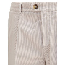 Load image into Gallery viewer, Brunello Cucinelli Gray Cotton Casual Pants
