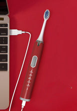 Load image into Gallery viewer, Ultrasonic Sonic Powered Electric Vibration Toothbrush Rechargeable For Adults Whitening USB Rechargeable Teethbrush For Men and Woman
