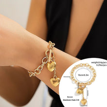 Load image into Gallery viewer, Thick Chain Lock and Key Pendant Necklace - Trendy Fashion Jewelry
