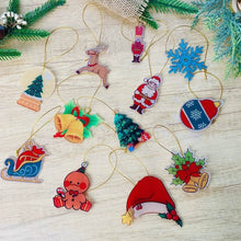 Load image into Gallery viewer, Mandotos Christmas Car Pendant Hanging Ornament for Car and Home Decoration Festive Holiday Decor
