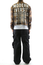 Load image into Gallery viewer, KLEEPSTONE Heavy Flannel Crop Top Button Down Shirt
