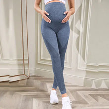 Load image into Gallery viewer, Pregnant Women's Yoga Pants - # WOAA21410012-PRG
