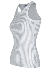 Load image into Gallery viewer, The Attico White Cotton Tank Top Women
