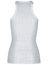 Load image into Gallery viewer, The Attico White Cotton Tank Top Women
