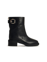 Load image into Gallery viewer, Jimmy Choo &#39;Brooklyn&#39; Black Leather Ankle Boots Women
