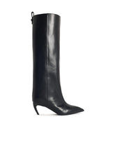 Load image into Gallery viewer, The Attico &#39;Lea&#39; Black Leather Boots Women
