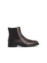 Load image into Gallery viewer, Tod&#39;s &#39;El. Formale&#39; Brown Leather Ankle Boots Men
