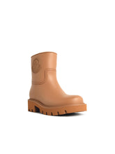 Load image into Gallery viewer, Moncler &#39;Kickstream&#39; Light Brown Pvc Rain Boots Women
