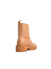 Load image into Gallery viewer, Moncler &#39;Kickstream&#39; Light Brown Pvc Rain Boots Women
