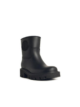 Load image into Gallery viewer, Moncler &#39;Kickstream&#39; Black Pvc Rain Boots Women
