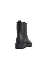 Load image into Gallery viewer, Moncler &#39;Kickstream&#39; Black Pvc Rain Boots Women
