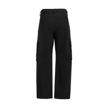 Load image into Gallery viewer, Golden Goose Black Elastane Cargo Pants
