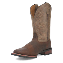 Load image into Gallery viewer, Laredo Elias (Chocolate/Tan) - Men&#39;s Leather Cowboy Boots
